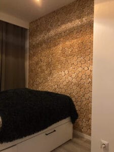 Ściana z plastrów drewna Częstochowa